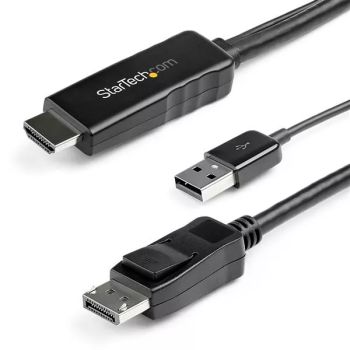Achat StarTech.com Câble adaptateur DisplayPort vers HDMI - 3 m et autres produits de la marque StarTech.com