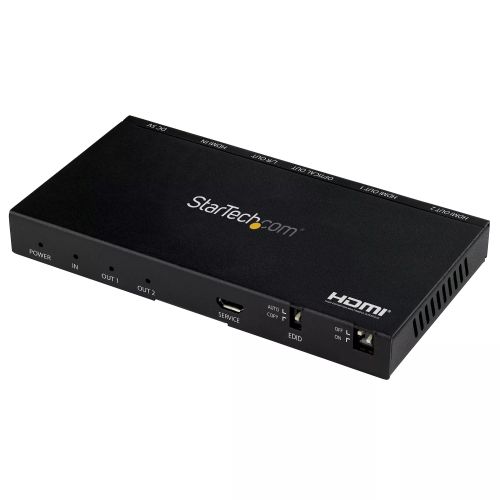 Revendeur officiel Rack et Armoire StarTech.com Répartiteur HDMI à 2 ports - 4K 60 Hz avec