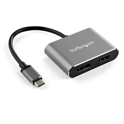 StarTech Adaptateur multiport USB-C vers DisplayPort ou - Câble HDMI - visuel 1