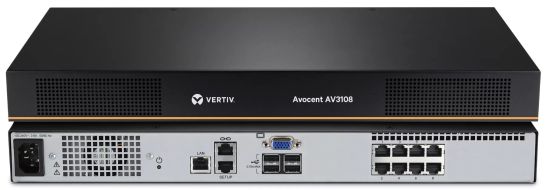 Revendeur officiel Vertiv Avocent Commutateur KVM digital AutoView 1X8 CAT5