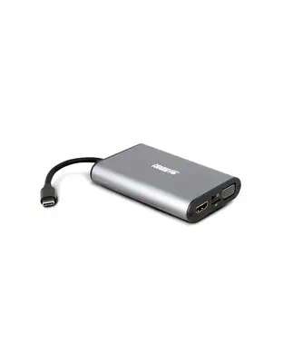 URBAN FACTORY Station mobile Type-C avec VGA/HDMI 4K - Urban Factory - Station d'accueil pour portable - visuel 1