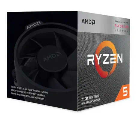 AMD Ryzen 5 3400G processeur 3,7 GHz 4 Mo L3 Boîte - Processeur - visuel 1