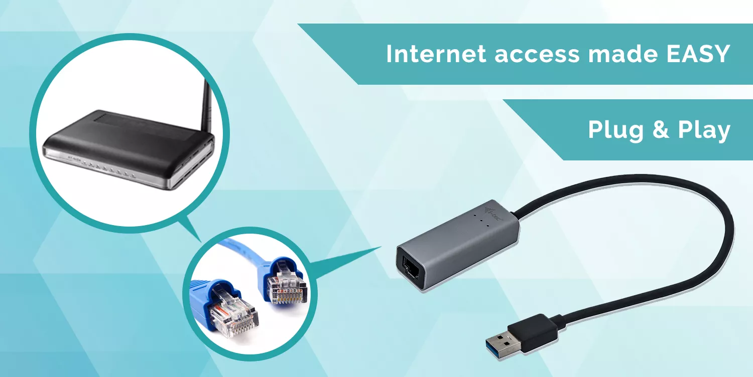 Achat I-TEC USB 3.0 Metal Gigabit Ethernet Adapter 1xUSB sur hello RSE - visuel 9