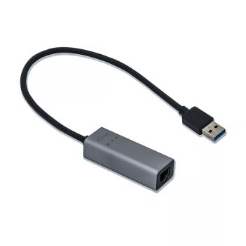 Revendeur officiel I-TEC USB 3.0 Metal Gigabit Ethernet Adapter 1xUSB 3.0 to RJ-45 LED