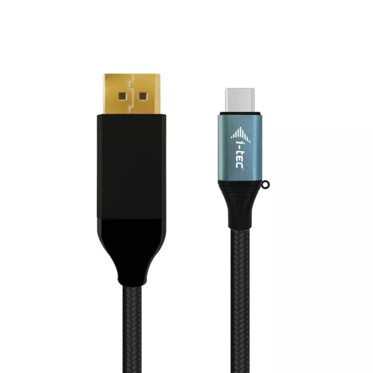 Revendeur officiel I-TEC USB C DisplayPort Cable Adapter 4K 60Hz 150cm