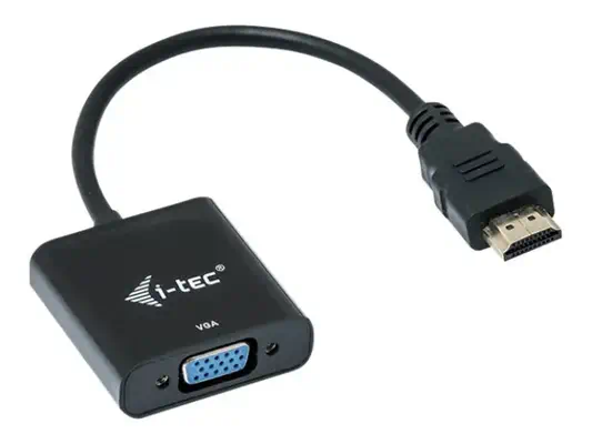 I-TEC Adapter HDMI to VGA resolution Full-HD - I-Tec - Câble Audio - visuel 2