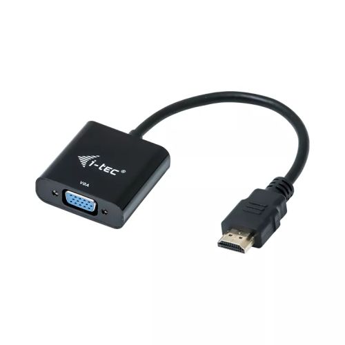 Revendeur officiel Câble Audio I-TEC Adapter HDMI to VGA resolution Full-HD