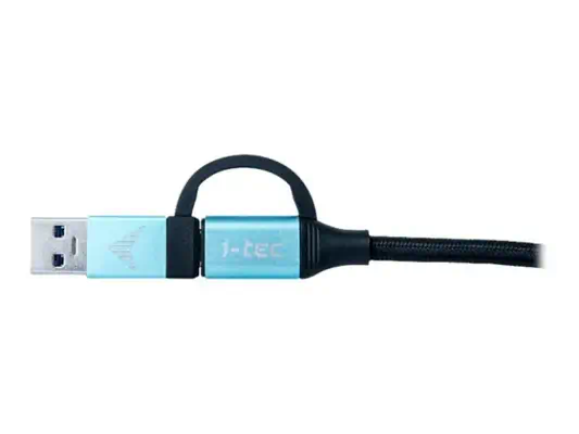 I-TEC USB-C to USB-C Cable with integrated USB 3.0 Adapter - I-Tec - Câble USB - visuel 1