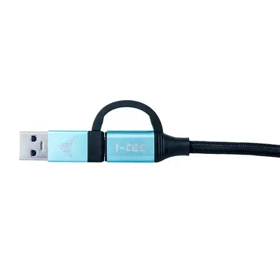 I-TEC USB-C to USB-C Cable with integrated USB 3.0 Adapter - I-Tec - Câble USB - visuel 2