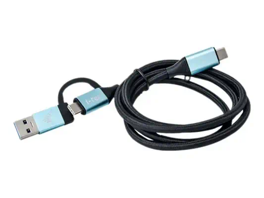 I-TEC USB-C to USB-C Cable with integrated USB 3.0 Adapter - I-Tec - Câble USB - visuel 2