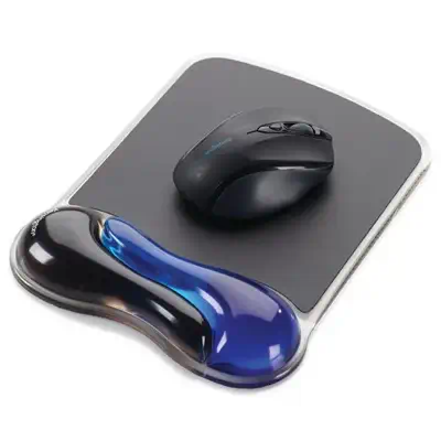 Repose-poignet en gel pour tapis à souris duo - bleu - Kensington - Accessoire Divers - visuel 2