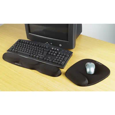 Repose-poignets en mousse pour clavier coloris noir - Kensington - Clavier - visuel 2