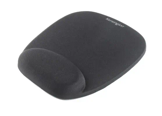 Tapis de souris noir en mousse, repose-poignets intégré - Kensington - Accessoire Divers - visuel 2