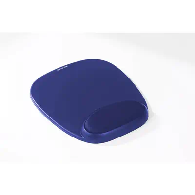Tapis de souris bleu en mousse, repose-poignets intégré - Kensington - Accessoire Divers - visuel 2
