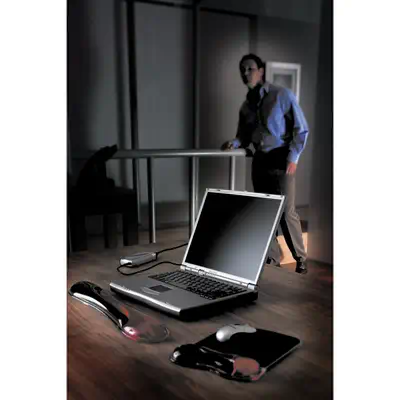 Tapis de souris Duo Gel coloris rouge/gris foncé - Kensington - Accessoire Divers - visuel 4