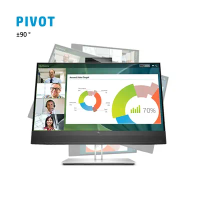 Écran de conférence FHD HP E24mv G4 - Ecran Ordinateur - visuel 8