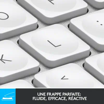 Logitech MX Keys Mini Logitech - visuel 1 - hello RSE - UNE TAILLE MINI POUR UN CONFORT MAXI