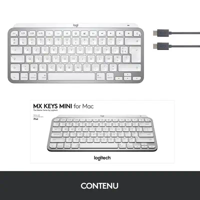 Logitech MX Keys Mini for Mac - Clavier - visuel 9