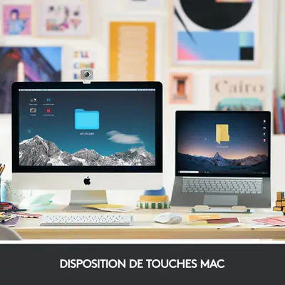 Logitech MX Keys Mini for Mac - Clavier - visuel 1