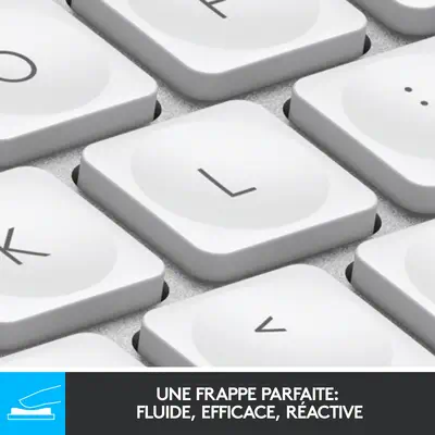Logitech MX Keys Mini for Mac Logitech - visuel 1 - hello RSE - UNE TAILLE MINI POUR UN CONFORT MAXI