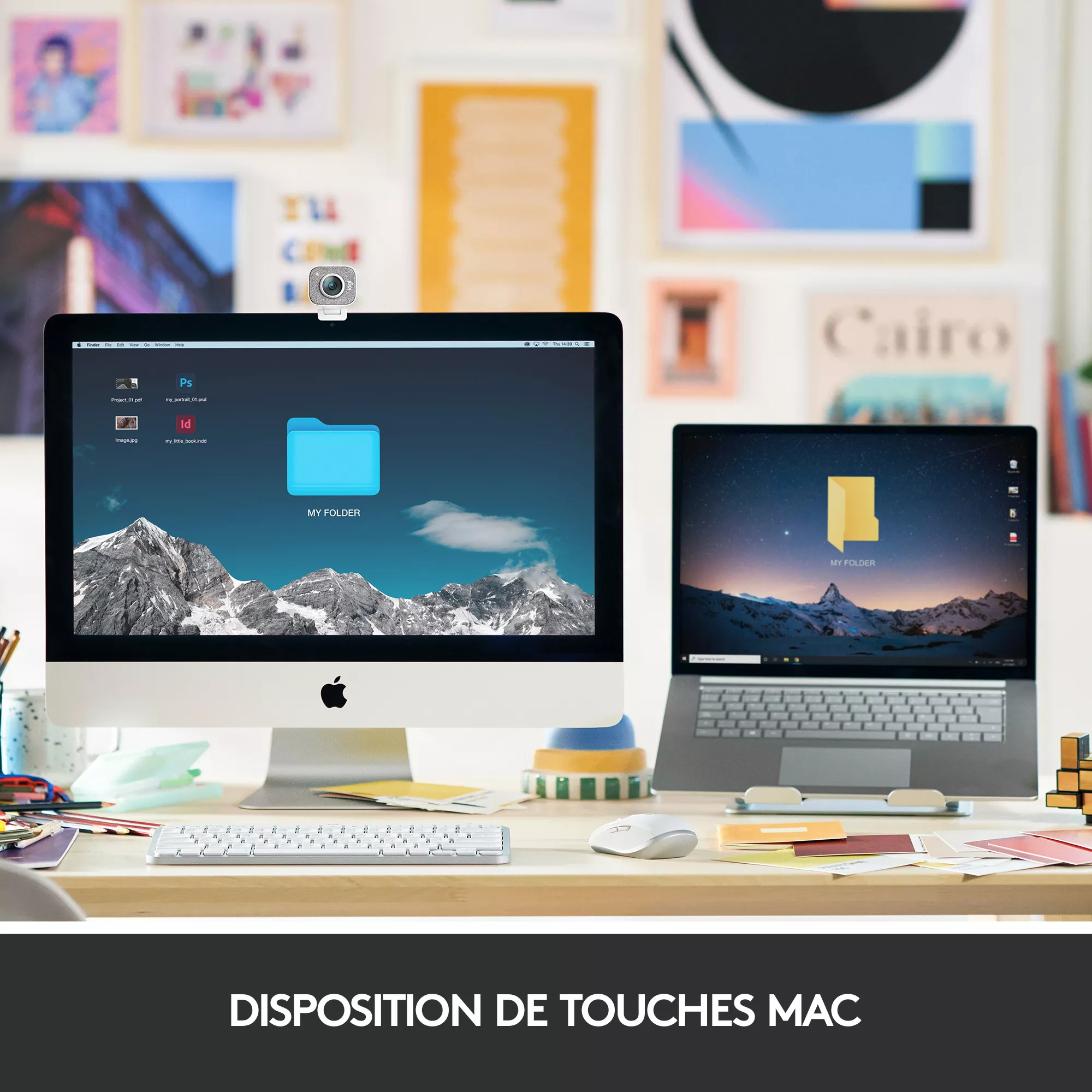 Vente LOGITECH MX Keys Mini For Mac Minimalist Wireless Logitech au meilleur prix - visuel 2