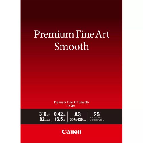 Vente CANON FA-SM1 A3 Fine Art Paper 25 sheets au meilleur prix