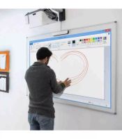 Achat Tableau blanc Vpi tactile HPE émail e3 blanc feutre, fixation HAWM (H130xL200 cm) au meilleur prix