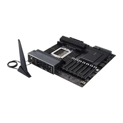 ASUS WRX80E-SAGE SE WIFI AMD WRX80 Socket SP3 Asus - visuel 1 - hello RSE - Puce ASMB9-iKVM de gestion de serveur à distance