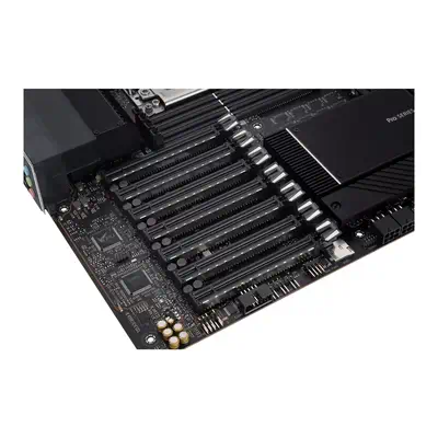 ASUS WRX80E-SAGE SE WIFI AMD WRX80 Socket SP3 Asus - visuel 1 - hello RSE - Compatible avec la mémoire ECC
