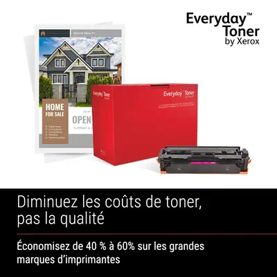 Toner Noir Everyday™ de Xerox compatible avec Brother TN247BK, Grande capacité - visuel 5