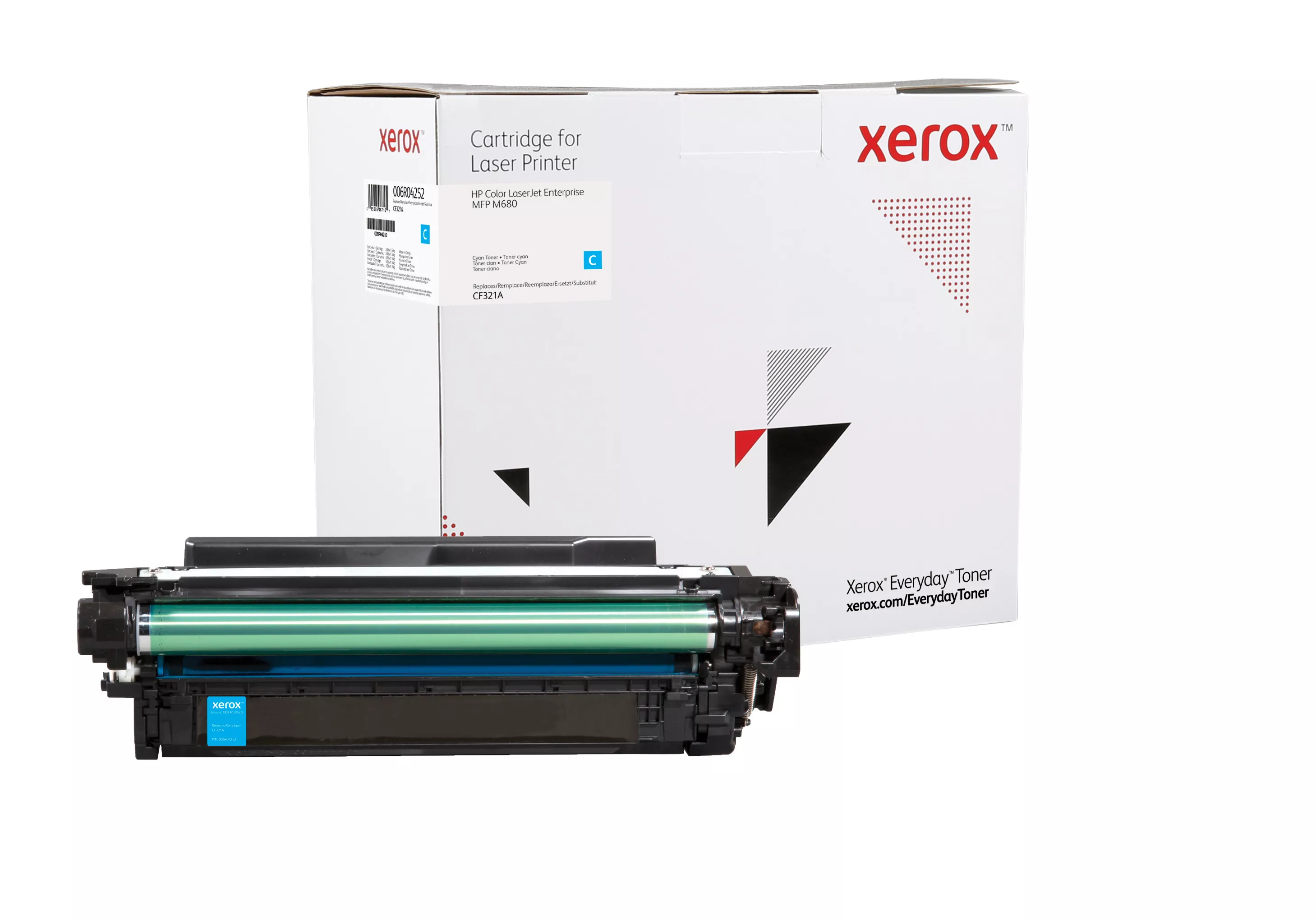 Achat Toner Cyan Everyday™ de Xerox compatible avec HP 653A au meilleur prix