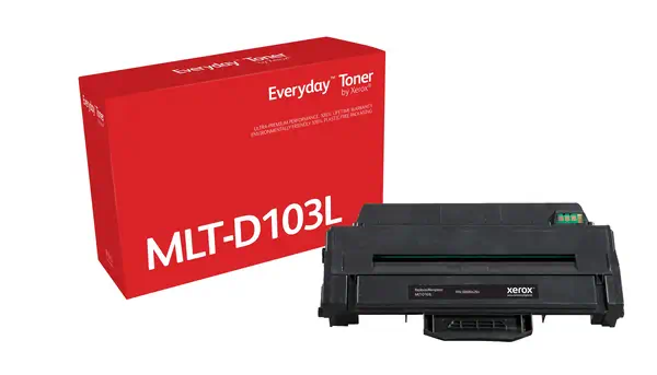Toner Noir Everyday™ de Xerox compatible avec Samsung MLT-D103L, Grande capacité - visuel 1
