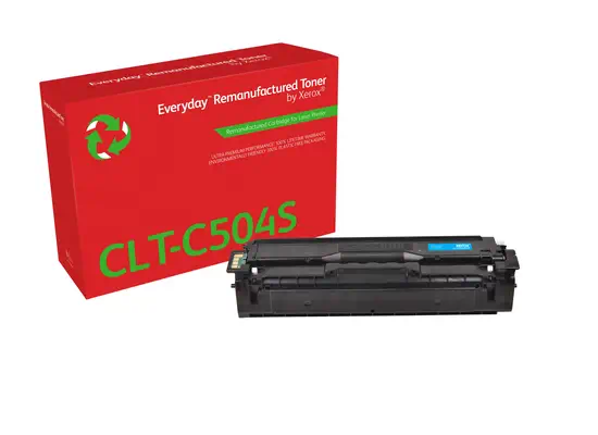Toner remanufacturé Cyan Everyday™ de Xerox compatible avec Xerox - visuel 1 - hello RSE - Des impressions qui ont du peps. Couleurs éclatantes, noirs profonds, traits nets et textes précis.