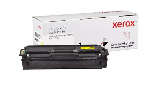Achat Toner Toner Jaune Everyday™ de Xerox compatible avec Samsung CLT-Y504S, Capacité standard sur hello RSE