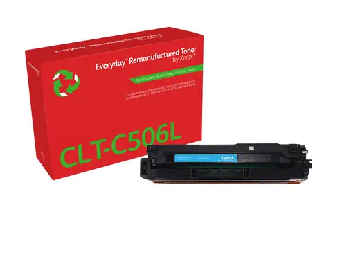 Toner remanufacturé Cyan Everyday™ de Xerox compatible avec Xerox - visuel 1 - hello RSE - Des impressions qui ont du peps. Couleurs éclatantes, noirs profonds, traits nets et textes précis.