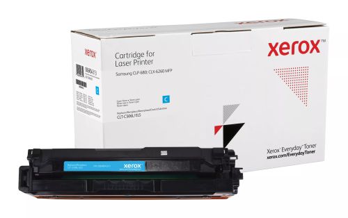 Revendeur officiel Toner Toner Cyan Everyday™ de Xerox compatible avec Samsung CLT-C506L, Grande capacité