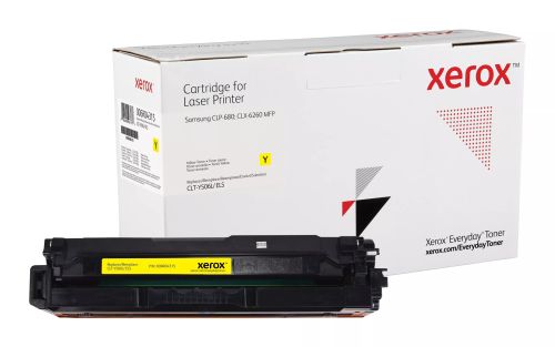 Revendeur officiel Toner Toner Jaune Everyday™ de Xerox compatible avec Samsung CLT-Y506L, Grande capacité