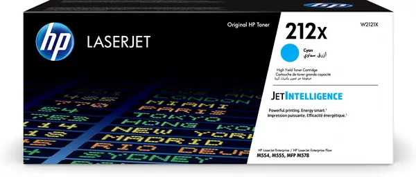 HP 212X High Yield Cyan Original LaserJet Toner HP - visuel 1 - hello RSE - Utilisation efficace du toner