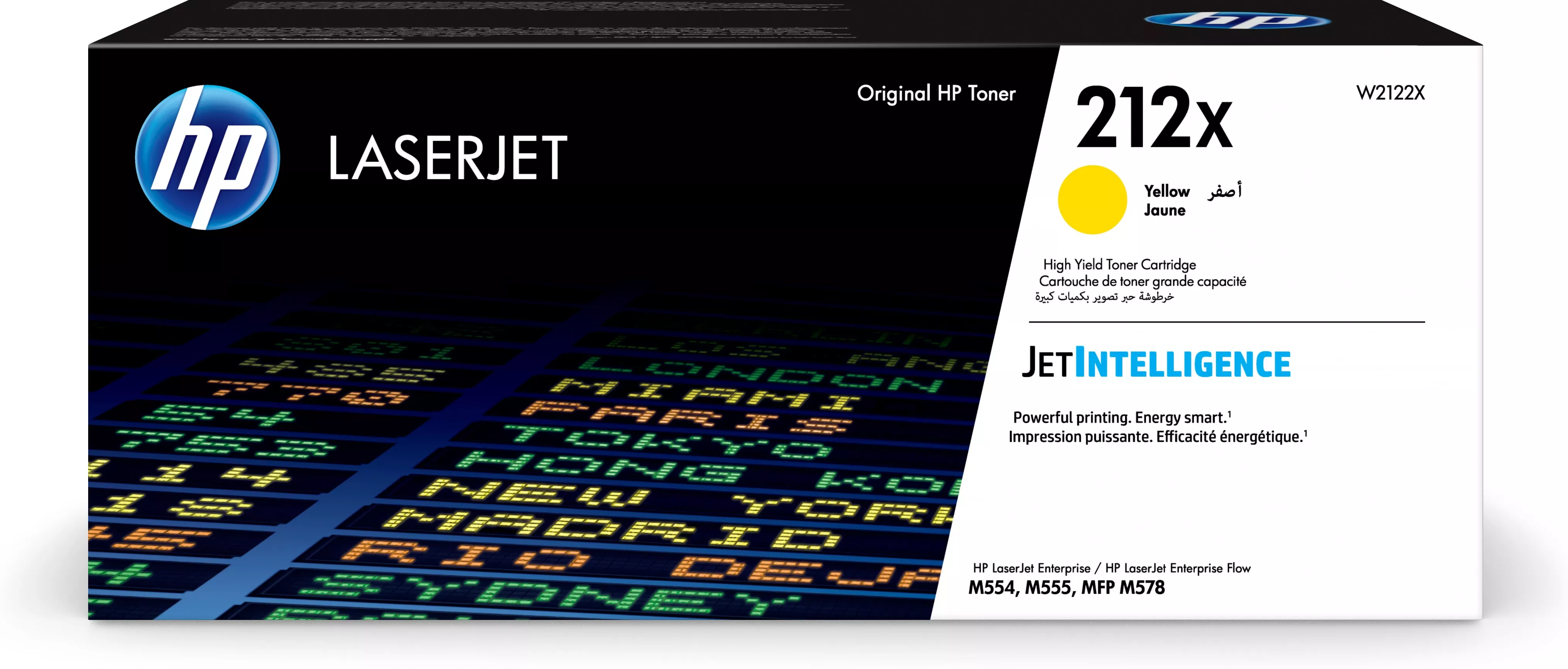 Achat HP 212X High Yield Yellow Original LaserJet Toner Cartridge au meilleur prix