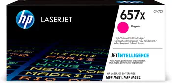 Cartouche de toner magenta HP 657X LaserJet grande capacité authentique meilleur prix