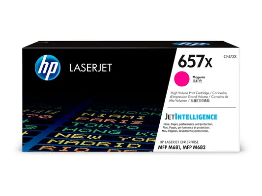 Cartouche de toner magenta HP 657X LaserJet grande capacité authentique - Toner - visuel 5