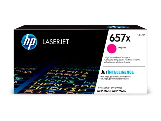 Cartouche de toner magenta HP 657X LaserJet grande capacité authentique - Toner - visuel 6