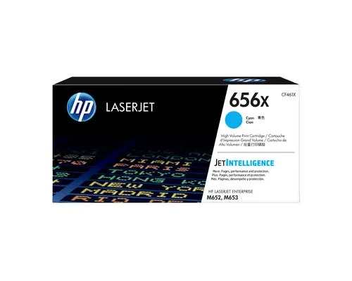 656X Toner cyan HP LaserJet authentique grande capacité - visuel 1