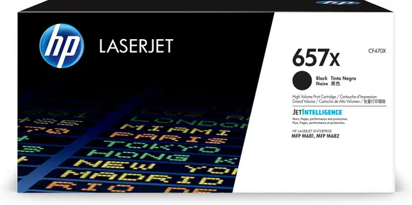 Cartouche de toner noir HP 657X LaserJet grande HP - visuel 1 - hello RSE - L'union fait la force. De meilleurs résultats