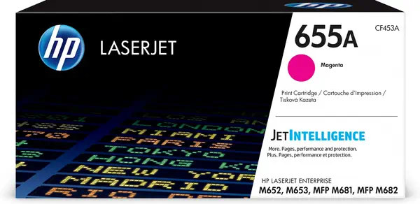 655A Toner HP LaserJet magenta authentique - visuel 1