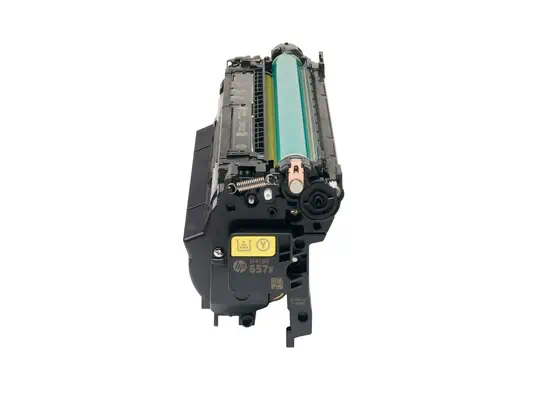 Cartouche de toner jaune HP 657X LaserJet grande capacité authentique - Toner - visuel 8