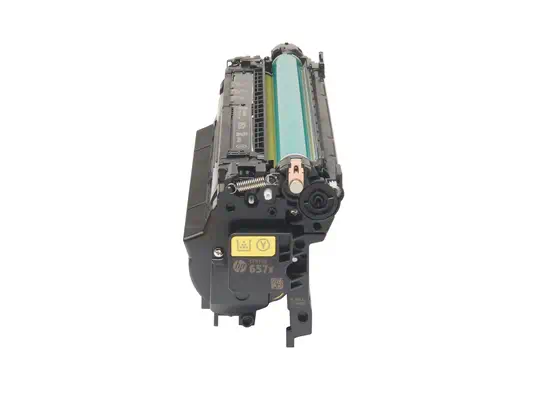 Cartouche de toner jaune HP 657X LaserJet grande capacité authentique - Toner - visuel 7