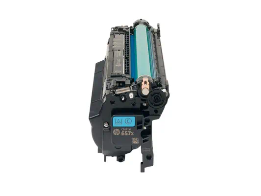 Cartouche de toner cyan HP 657X LaserJet grande capacité authentique - Toner - visuel 2