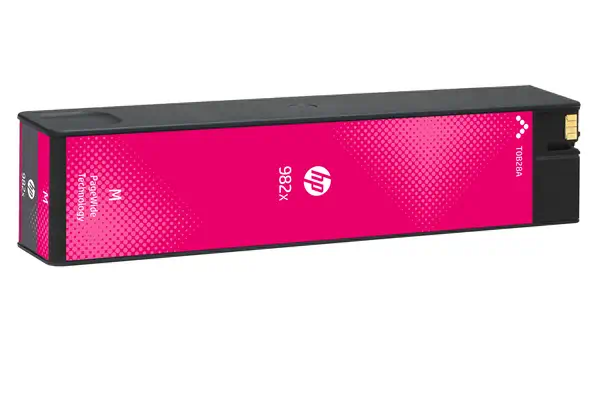 Cartouche d’encre magenta PageWide HP 982X grande capacité authentique - Cartouches d'encre - visuel 1