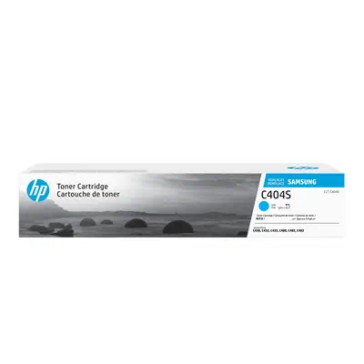 Cartouche d’encre cyan HP authentique CLT-C404S - Toner - visuel 1
